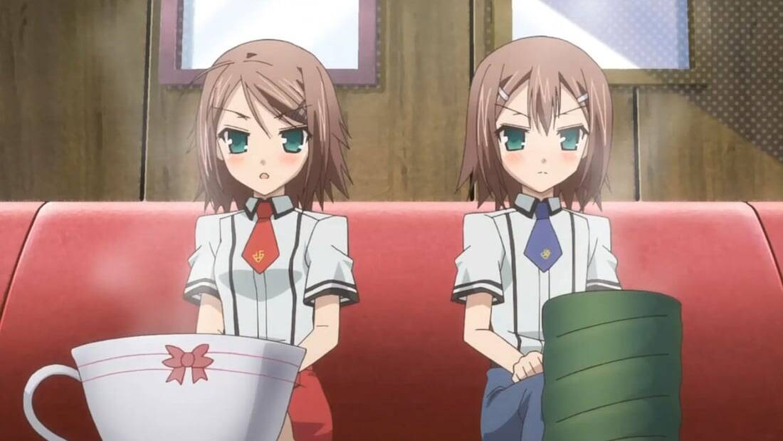 Hideyoshi and Yuuko (Baka And Test)