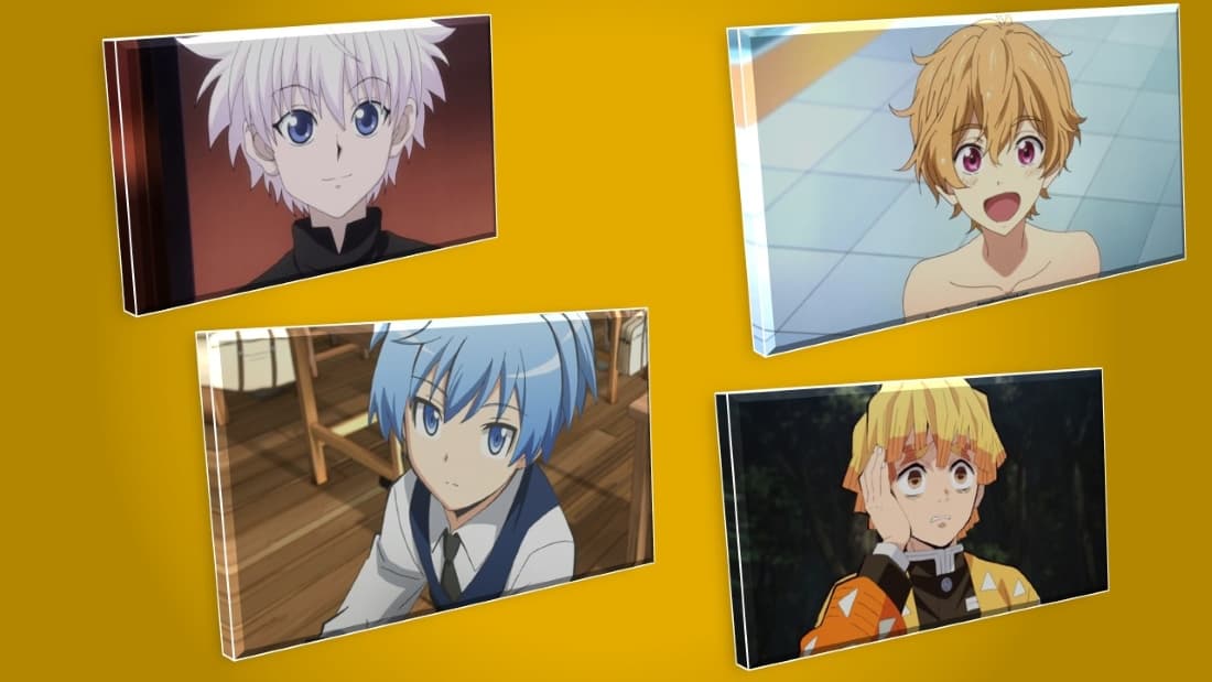 Cute anime boy, cute anime man, anime school boy, anime school Stock  Illustration | Adobe Stock