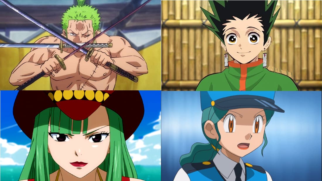 15 Hottest Anime Guys with Green Hair List  OtakusNotes