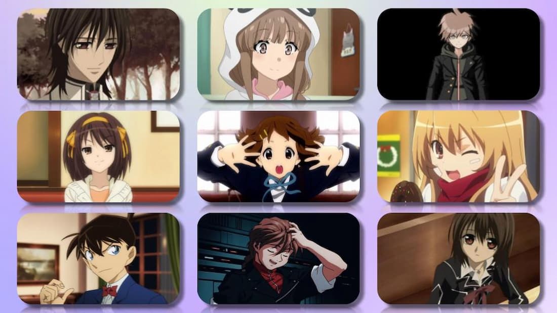 Brown Hair Anime Girl With School Uniform HD Anime Girl Wallpapers  HD  Wallpapers  ID 104478