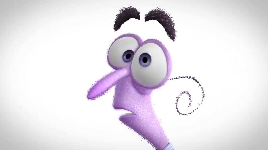 Purple Animated Character, Riley Character Pixar Animation, Inside Out ...